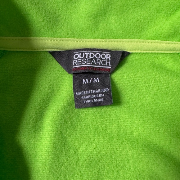 Outdoor Research Soleil Fleece 1/4 Zip Fleece Green NWT Women’s M - Picture 8 of 15